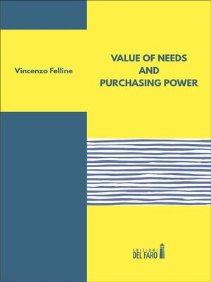 cover image of Value of needs and purchasing power